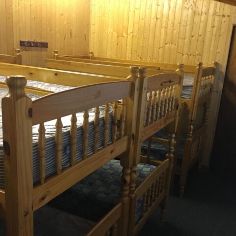 Large bunk room at Powburn Scout Adventure Centre