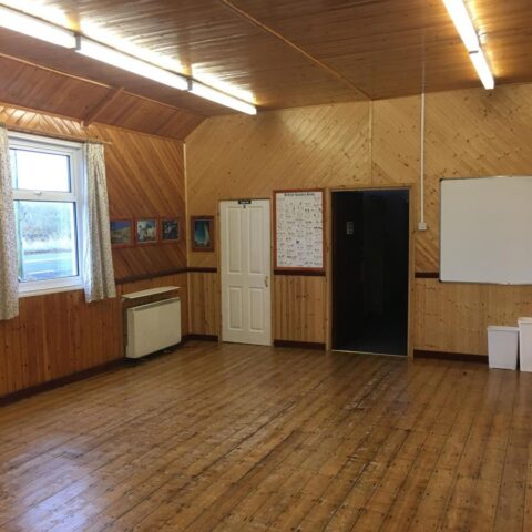 Main hall at Powburn Scout Adventure Centre